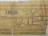 Tramvajska karta u prometu 1924.-1943. godine